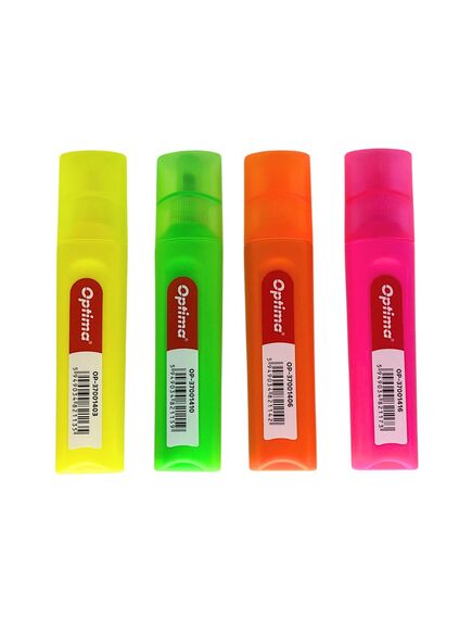 Textmarker fluorescent OPTIMA 720, 4 buc/set-[2]