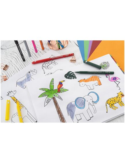 Carioci EBERHARD FABER Animale, 12 culori/set-[3]