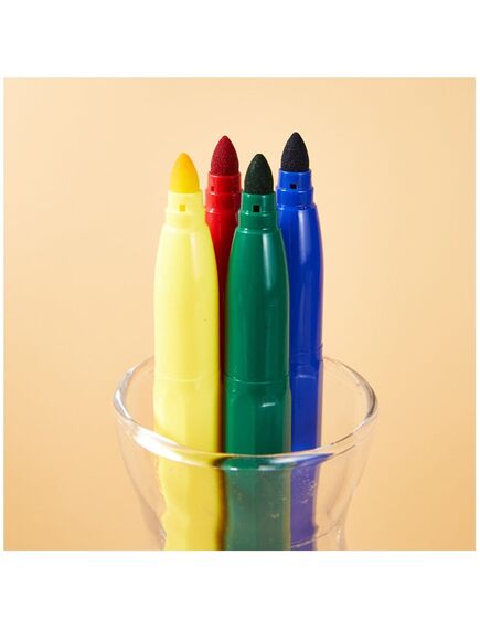 Carioci jumbo 12 culori/set Washable DELI-[3]