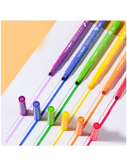 Carioci parfumate 10 culori/set Washable DELI-[4]
