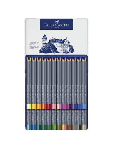 Creioane colorate FABER-CASTELL Goldfaber Aqua 48 culori/set-[2]