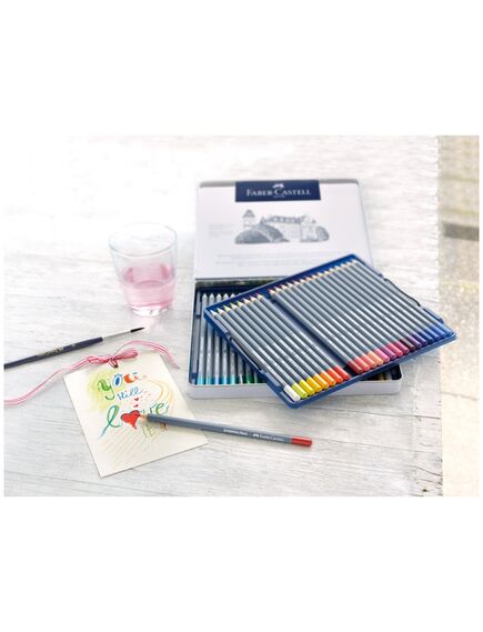Creioane colorate FABER-CASTELL Goldfaber Aqua 48 culori/set-[4]