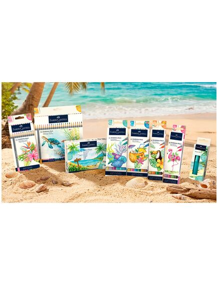 Creioane colorate FABER-CASTELL Goldfaber Tropical, 12 culori/set-[3]
