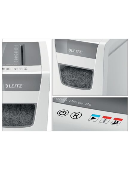 Distrugator documente 10 coli, cross-cut, LEITZ IQ Home Office Slim-[3]