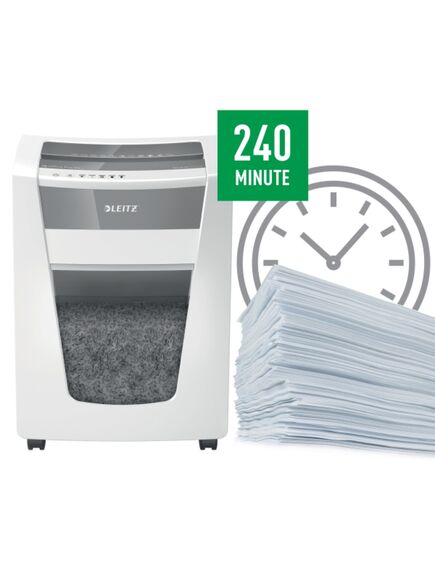 Distrugator documente micro cross-cut LEITZ IQ Office Pro P6+-[3]