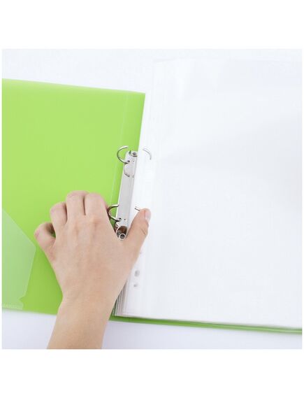 File protectie transparente, 50 microni, 100 buc/set, D.RECT-[5]