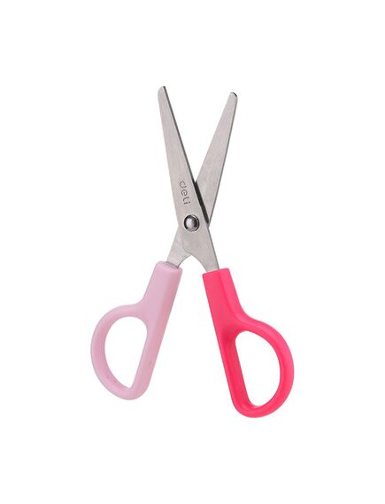 Foarfeca copii 12 cm, cu protectie plastic, DELI-[6]