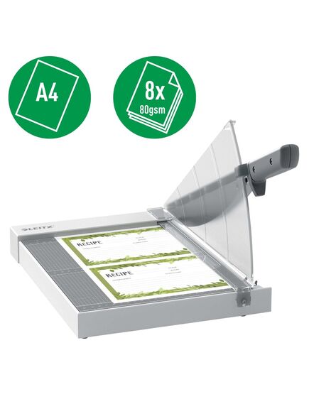 Ghilotina hartie A4 LEITZ Home Precision, 8 coli-[2]
