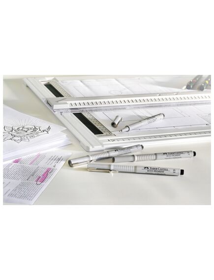 Liner FABER-CASTELL Ecco Pigment, 4 buc/set-[2]