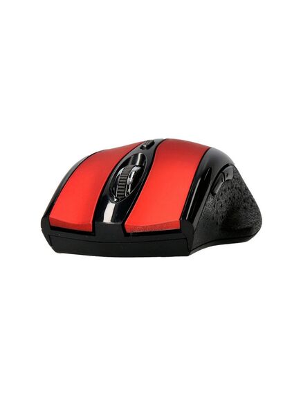 Mouse wireless, 4 butoane, rosu, Q-CONNECT, Culoare: Rosu-[2]
