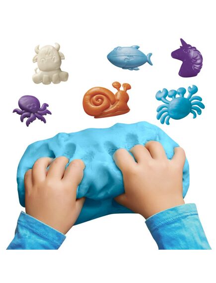 Plastilina moale, 8 culori/set, 600 g, Baby Dough CARIOCA-[2]