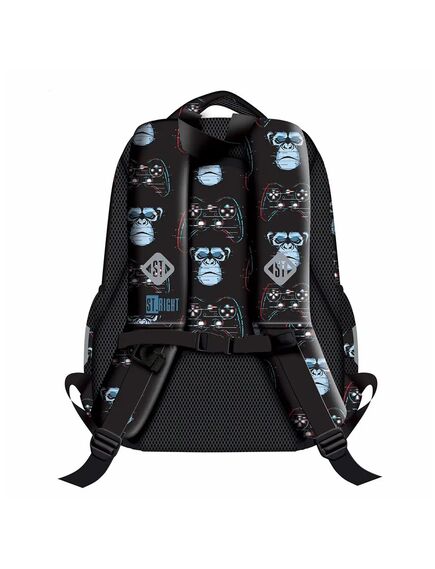 Rucsac baieti, 3 compartimente, Blue Gamer, ST.RIGHT BP26-[2]