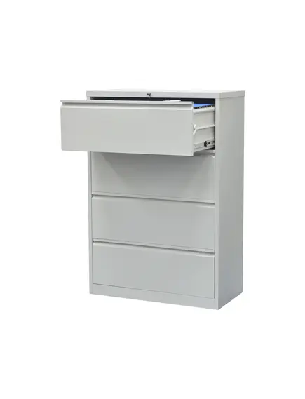 Clasificator metalic cu 4 sertare, 90x45x133.1 cm RFG-[3]