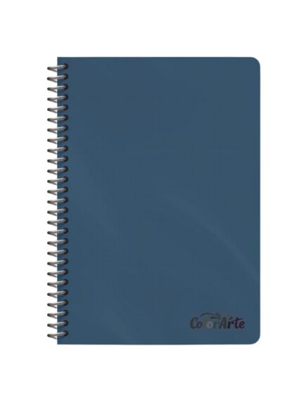 Caiet cu spirala A4, 100 file, coperta plastic, matematica, ColorArte, Liniatura: Matematica-[3]