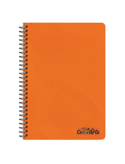 Caiet cu spirala A4, 80 file, coperta plastic, dictando, ColorArte, Liniatura: Dictando-[4]