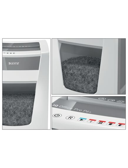 Distrugator documente micro cross-cut LEITZ IQ Office Pro P6+-[5]