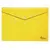 Mapa de plastic cu capsa, A4, lemon, FORPUS Barocco, Culoare: Galben-