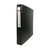 Caiet mecanic A4, 2 inele, 25 mm, carton, cu buzunar, negru, STANDARD, Culoare: Negru-