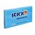 Notes autoadeziv 76x127 mm, 100 file/set, albastru neon, STICK'N, Culoare: Albastru-