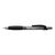 Pix cu gel, varf 0.7 mm, negru, FORPUS, Culoare: Negru-