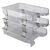 Set 3 tavite documente, A4, plastic, transparent, ARK 3093, Culoare: Transparent-