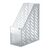 Suport vertical pentru cataloage, A4, plastic, fumuriu, HAN Klassik XXL, Culoare: Transparent gri-