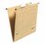 Dosar suspendabil simplu, cu bagheta metalica, kraft, 25 buc/set, FALKEN, Culoare: Kraft-