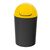 Cos pentru colectare selectiva, 12 l, galben, DELTA, Culoare: Galben-