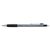 Creion mecanic, varf 0.5 mm, corp plastic, gri, Grip 1345 FABER-CASTELL, Culoare: Gri-