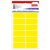Etichete autoadezive, 23x50 mm, 60 buc/set, galben, TANEX, Culoare: Galben-