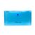 Mapa plastic, cu capsa, DL, 10 buc/set, albastru, OPTIMA, Culoare: Albastru-