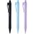 Pix cu mecanism XB Daily FABER-CASTELL, scriere albastra, Culoare corp: negru-