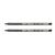 Pix fara mecanism, varf 0.7 mm, negru, PENSAN My Tech, Culoare: Negru-