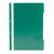 Dosar plastic cu sina si gauri, 25 buc/set, verde, Culoare: Verde-