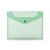 Mapa plastic, cu capsa, A5, verde, 10 buc/set, OPTIMA, Culoare: Verde-