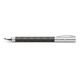 Stilou FABER-CASTELL Ambition RHOMBUS F - Negru-