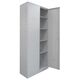 Dulap metalic cu usi batante, 80x44x183 cm, gri, INGECO-[2]