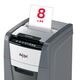Distrugator documente automat REXEL Optimum 90X, cross cut, 90 coli-[8]