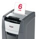 Distrugator documente automat, REXEL Optimum 130M, micro cross-cut, 130 coli-[6]