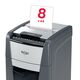 Distrugator micro automat REXEL OPTIMUM 300M, micro cross-cut, 300 coli-[6]