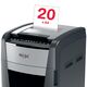 Distrugator documente automat REXEL Optimum AutoFeed+ 750X, cross-cut, 750 coli-[6]