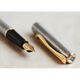 Stilou DIPLOMAT Traveller Stainless Steel Gold-[4]
