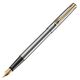 Stilou DIPLOMAT Traveller Stainless Steel Gold-