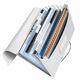 Mapa plastic cu elastic, 6 compartimente, A4, alb, LEITZ WOW, Culoare: Alb-[2]
