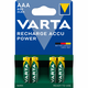 Acumulatori Varta Power, HR03, AAA, 800 mAh, 4 bucati/set-