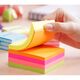Cub notes adeziv, 76x76 mm, 400 file/set, 5 culori neon, STICK'N-[3]