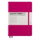 Caiet cu elastic A5, 125 file, matematica LEUCHTTURM1917 - Magenta, Culoare: Magenta, Liniatura: Matematica-