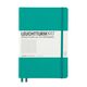 Caiet cu elastic A5, 125 file, matematica LEUCHTTURM1917 - Turcoaz, Culoare: Turcoaz, Liniatura: Matematica-