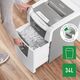 Distrugator documente automat, micro cross-cut LEITZ IQ Autofeed Small Office 100-[5]