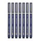 Set 7 bucati Liner Grafic (0.2, 0.25, 0.3, 0.35,0.4, 0.45, 0.5MM) DELI-[4]